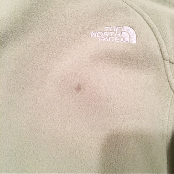 North Face green fleece zip up jackets size small - Picture 7 of 7